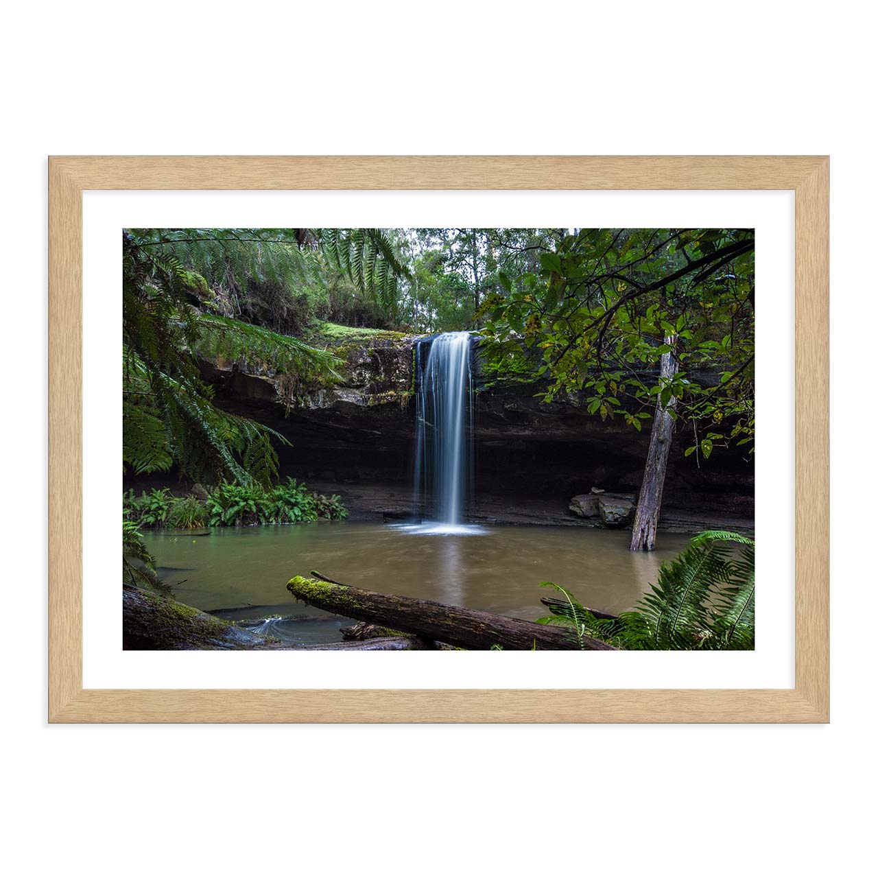 Lorne Lower Kalimna Falls framed print