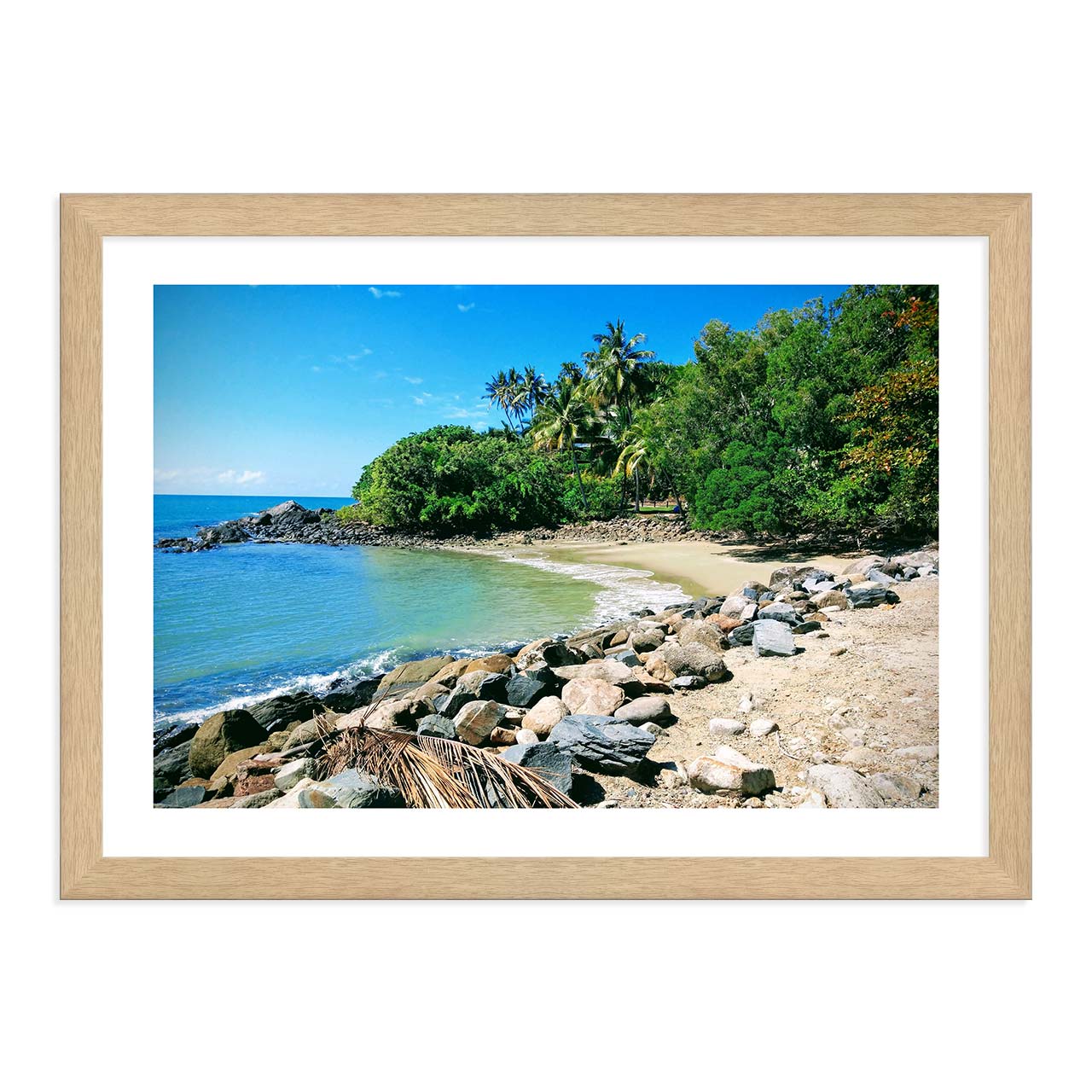 Port Douglas Tropical Seclusion Framed Print